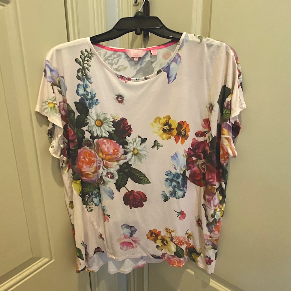 Gorgeous floral top by Ted Baker